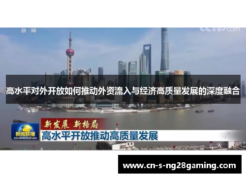 高水平对外开放如何推动外资流入与经济高质量发展的深度融合