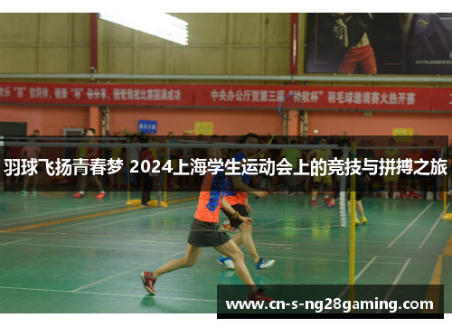 羽球飞扬青春梦 2024上海学生运动会上的竞技与拼搏之旅