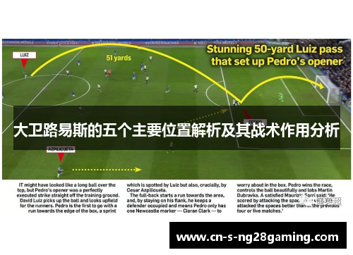 大卫路易斯的五个主要位置解析及其战术作用分析